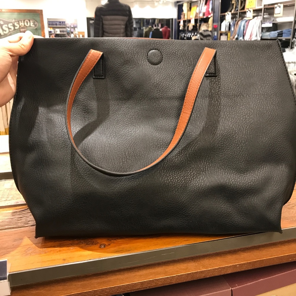 NWT Large reversible purse