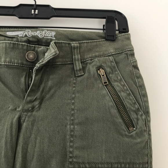 old navy olive army pants (nwot) - Picture 1 of 8