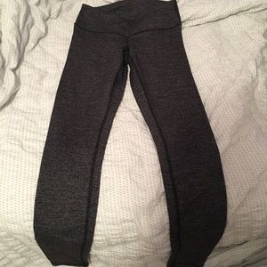 Lululemon Wunder Under in herringbone