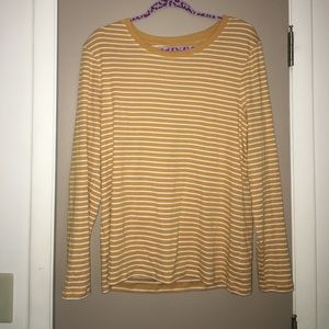 Striped Long Sleeve layering Tee