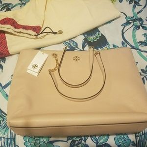 Tory Burch Frida Pebbled Leather Tote
