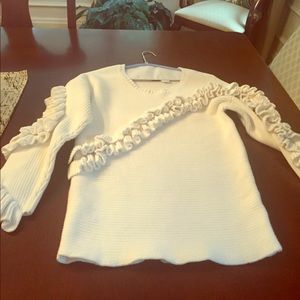 French Connection Ruth Frill sweater