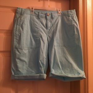 Lane Bryant Turquoise Shorts
