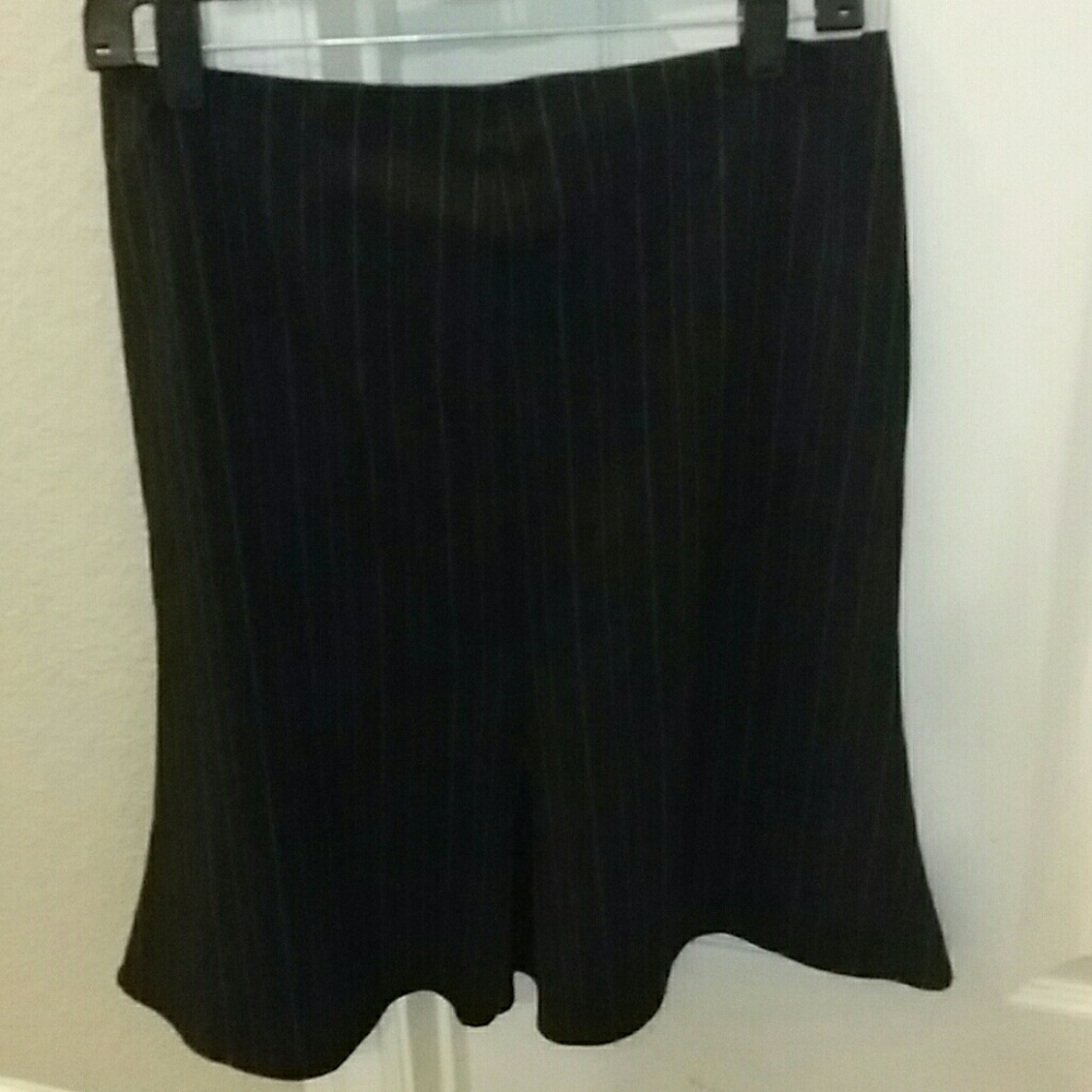 Anne Klein pinstripe skirt