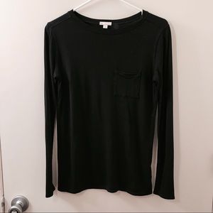 Black Long Sleeve Tee | Gap