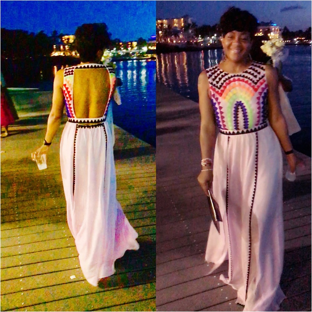 Mara Hoffman colors of the moment dress