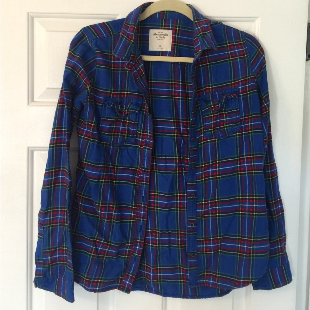 A&F flannel shirt