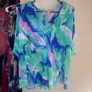 ❌SOLD❌ MuMu ~ Key West Barbie Shook Tunic