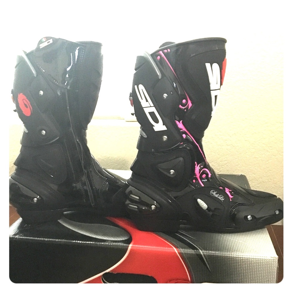 New Sidi Riding Motorcycle Boots