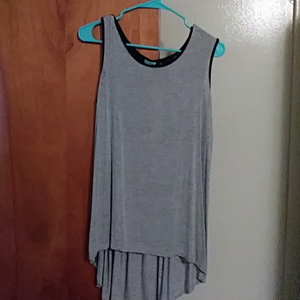 Top with lace back