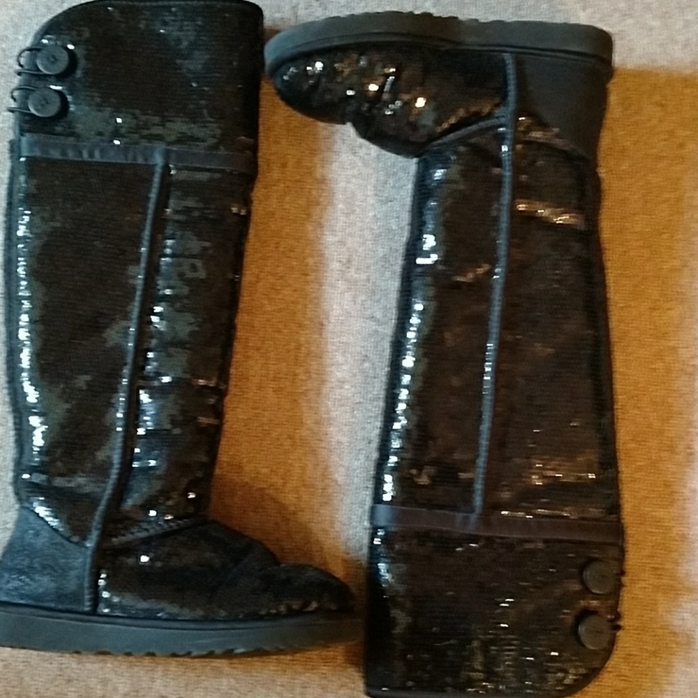 Limited edition Kneehigh sparkle UGG boots