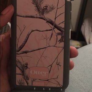 Pink and Gray Otterbox iPhone 6/6s Case