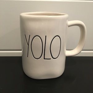 Rae Dunn "YOLO" Mug