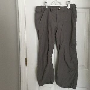 The north face size 6 nylon pant