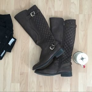 FALL SALE Dark Brown Riding Boots