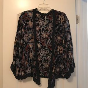 Free People Floral Kimono