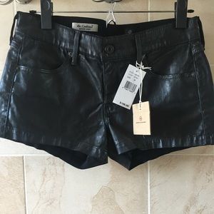 AG leather shorts AG leather shorts