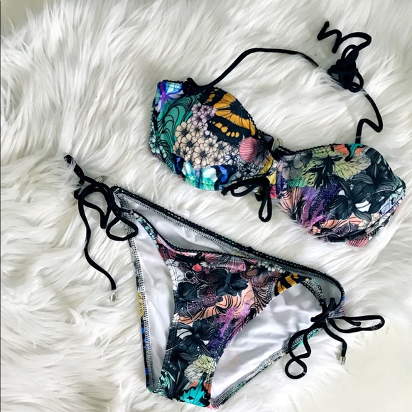 Nordstrom Other - Halter Bikini Set Top + Bottom