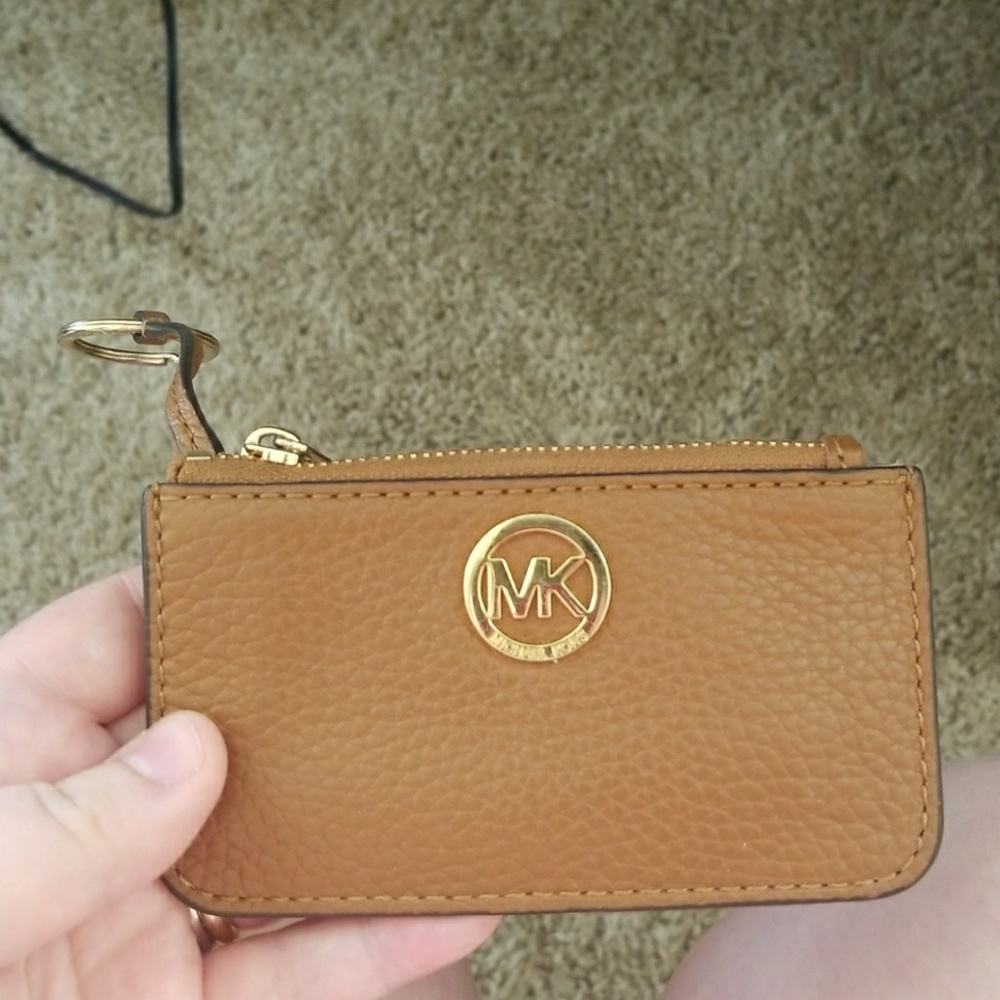 Mk keychain purse