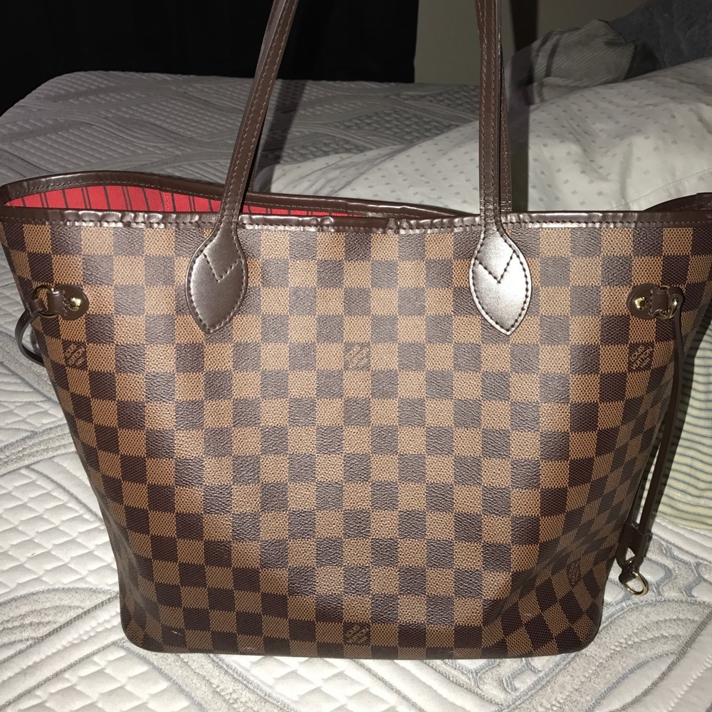 Louis Vuitton NM MM Neverfull Damier Purse