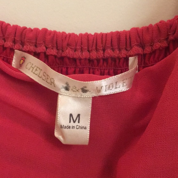 Red Cocktail Dress - Picture 4 of 5