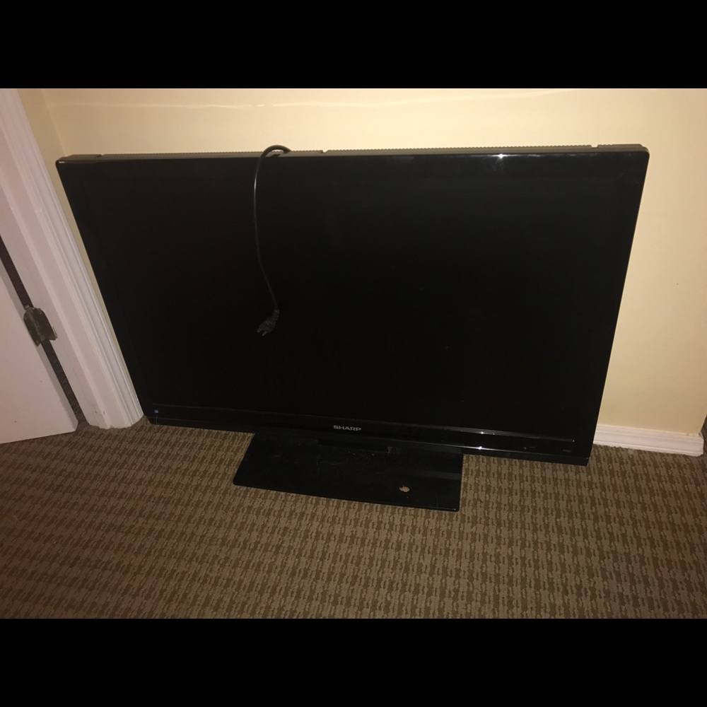 37" sharp tv