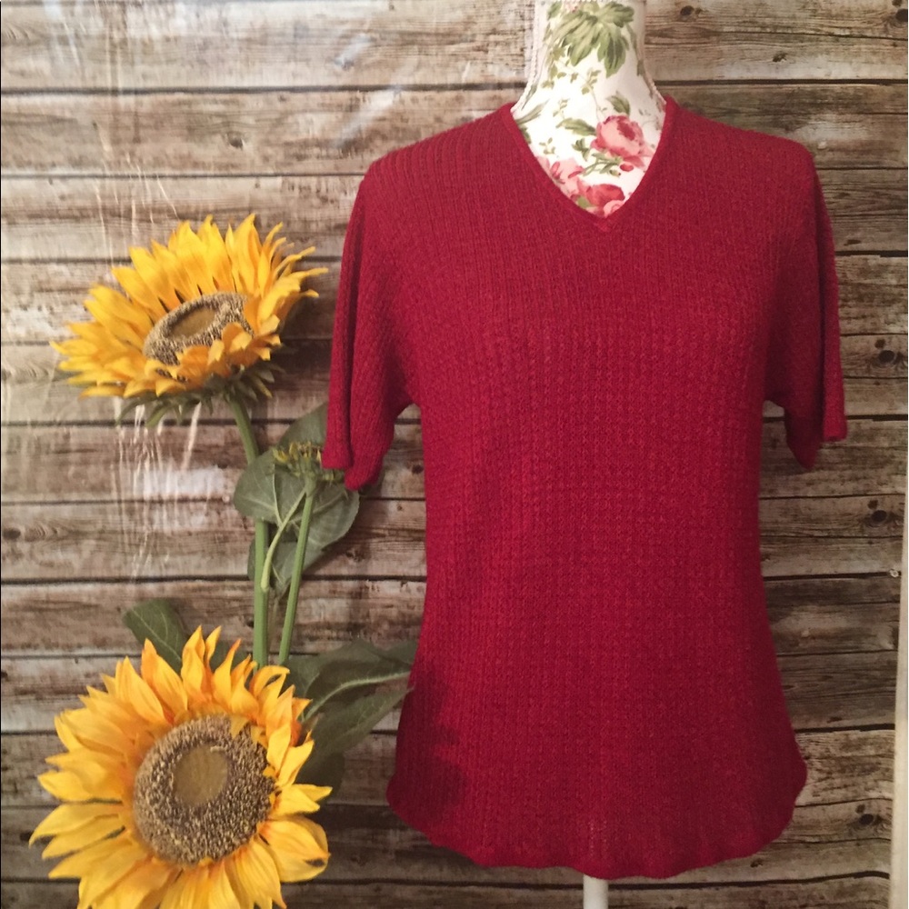 Gorgeous sag harbor sweater top XL