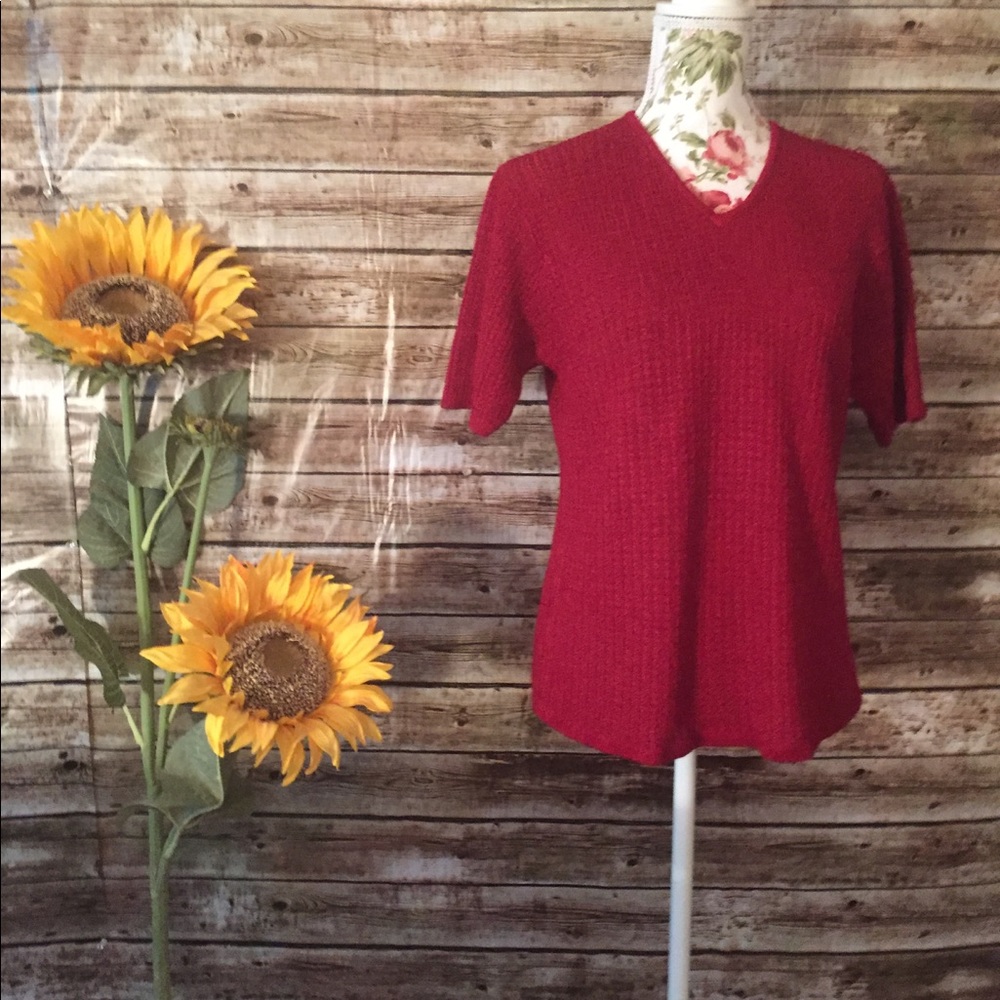Gorgeous sag harbor sweater top XL - Picture 5 of 8