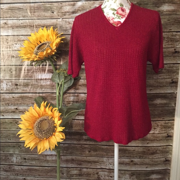 Gorgeous sag harbor sweater top XL - Picture 2 of 8