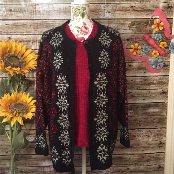 Gorgeous sag harbor sweater top XL - Picture 8 of 8