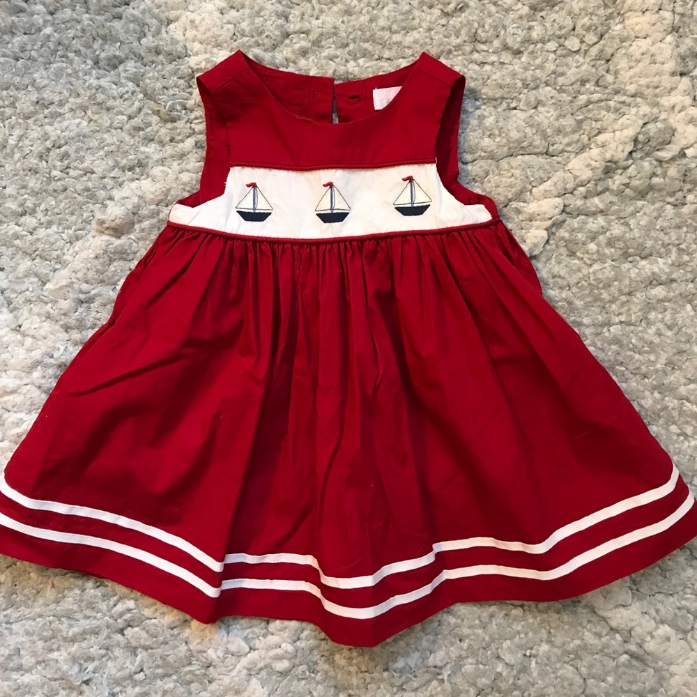 janie and jack red dress.