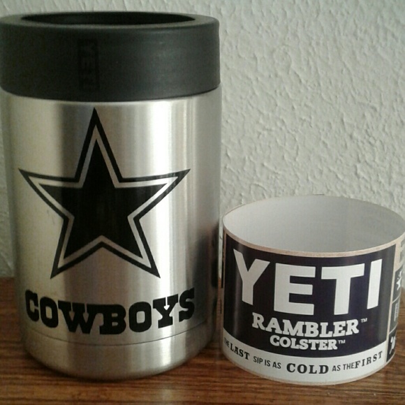 dallas cowboys yeti koozie