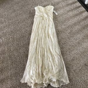 Badgley Mischka gown