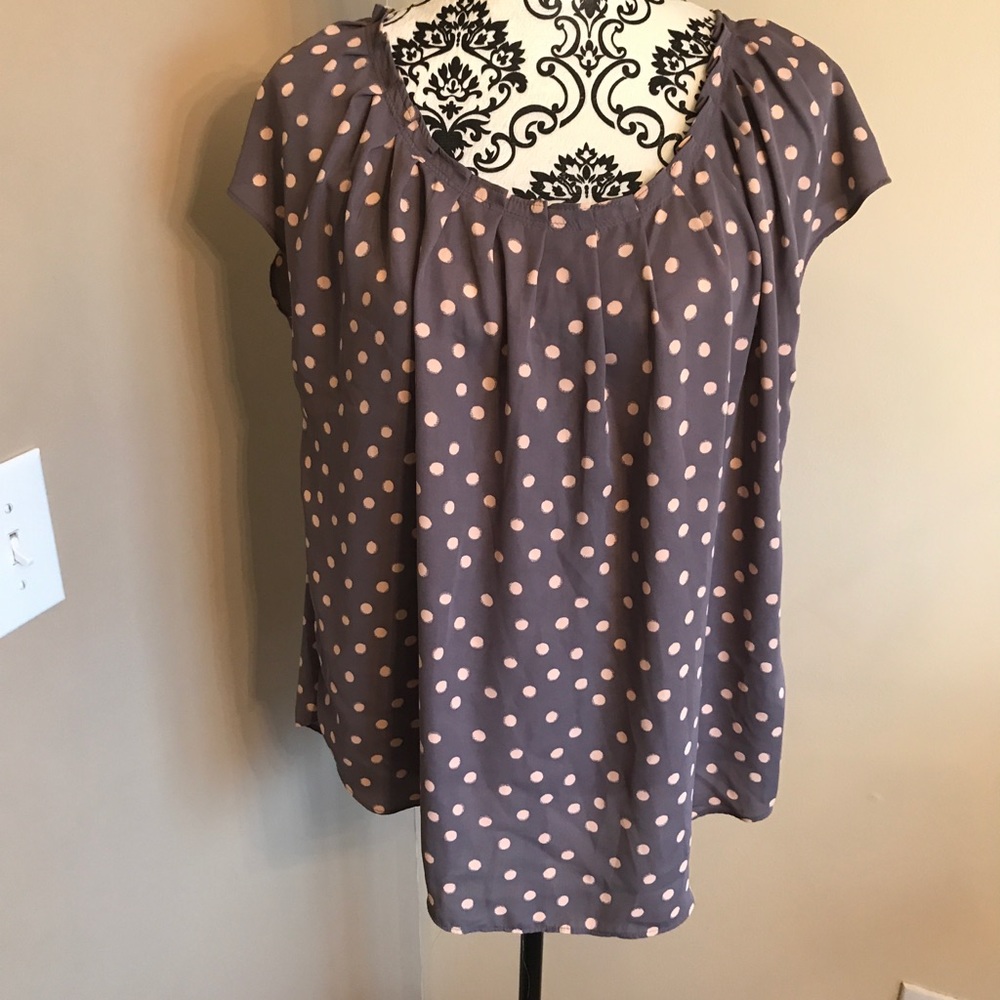 Lauren Conrad polka dot top