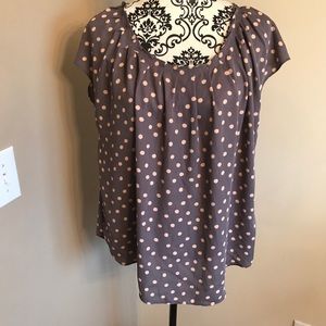 Lauren Conrad polka dot top