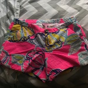 Lily Pulitzer Adie short -swept by the tides print