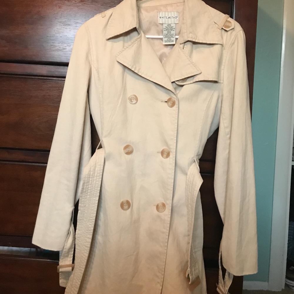 Cream coat