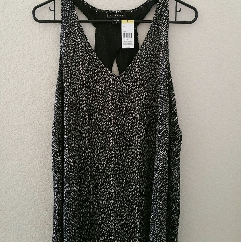 Sleeveless Tank Blouse