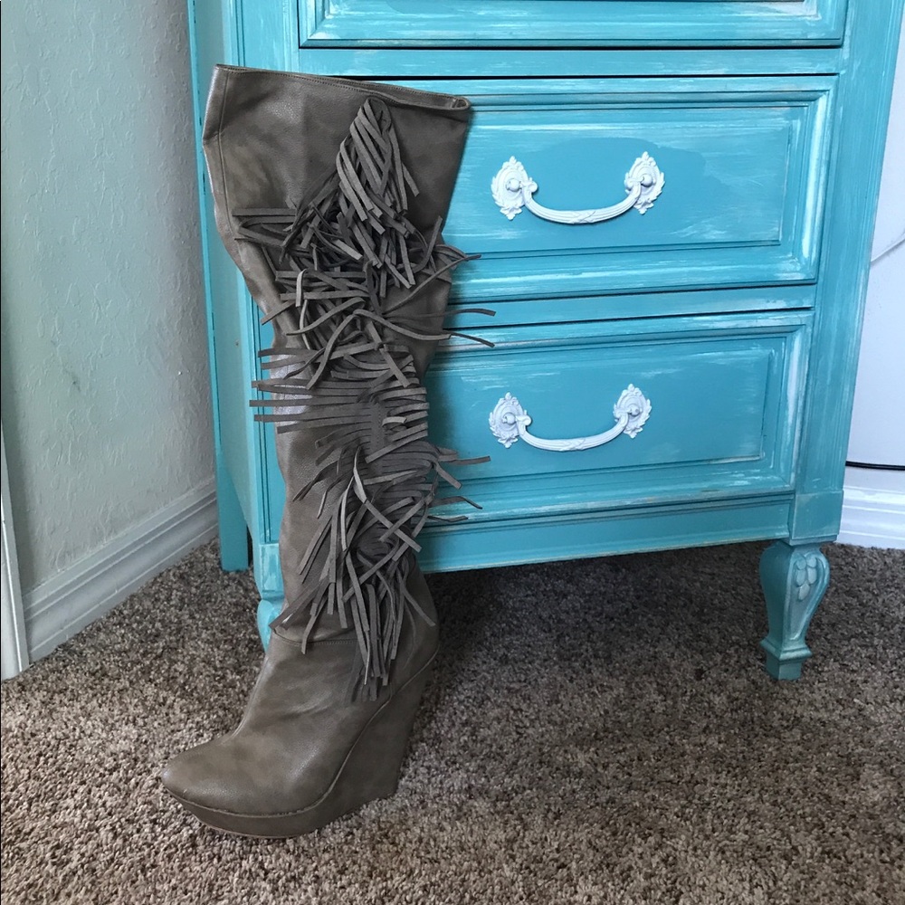 Victoria's Secret Catalog knee high boots