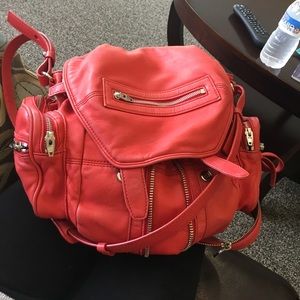 Genuine Alexander Wang Marti mini RED bag pack