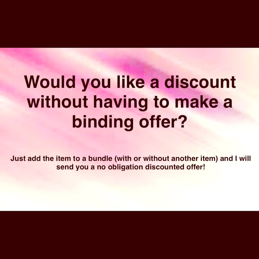 Want a discounted offer?