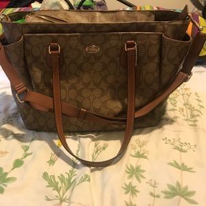 Coach diaper bag