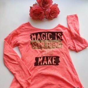 Epic Threads Long Sleeved Shirt - Tween Girls M