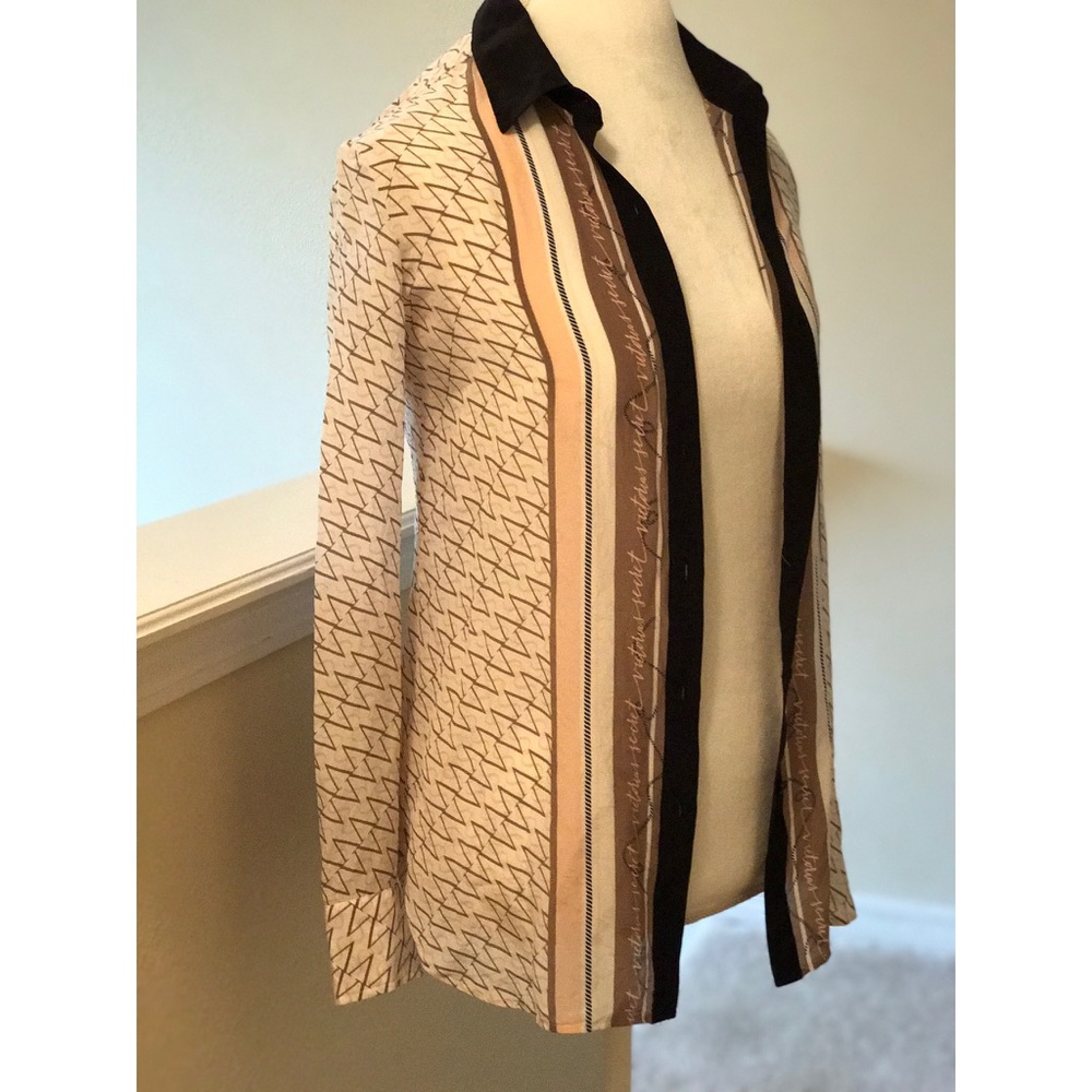 Victoria's Secret long sleeve button up Blouse