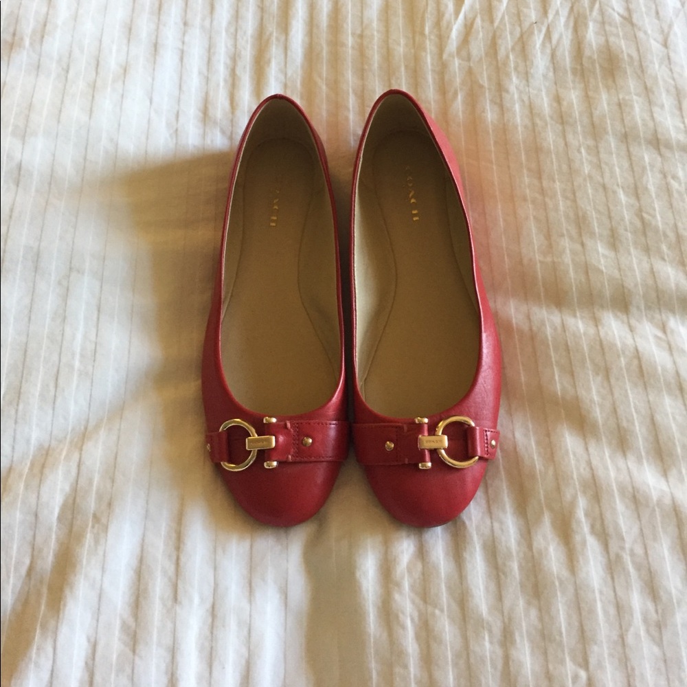 Red Coach flats