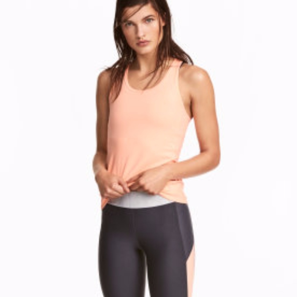 H&M Athletic Tank Racerback Orange