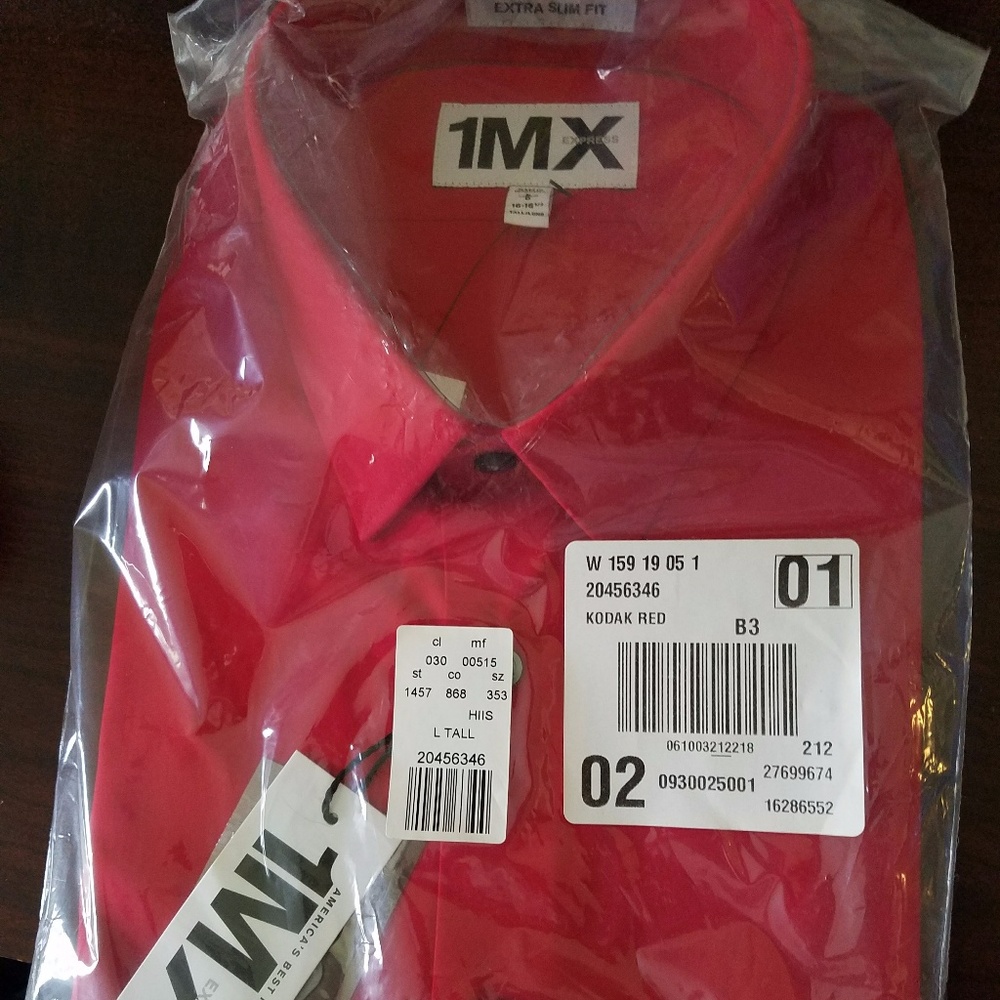 Express Men 1MX Extra Slim Dress Shirt