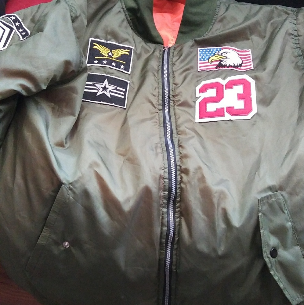 Green Mil. Bomber