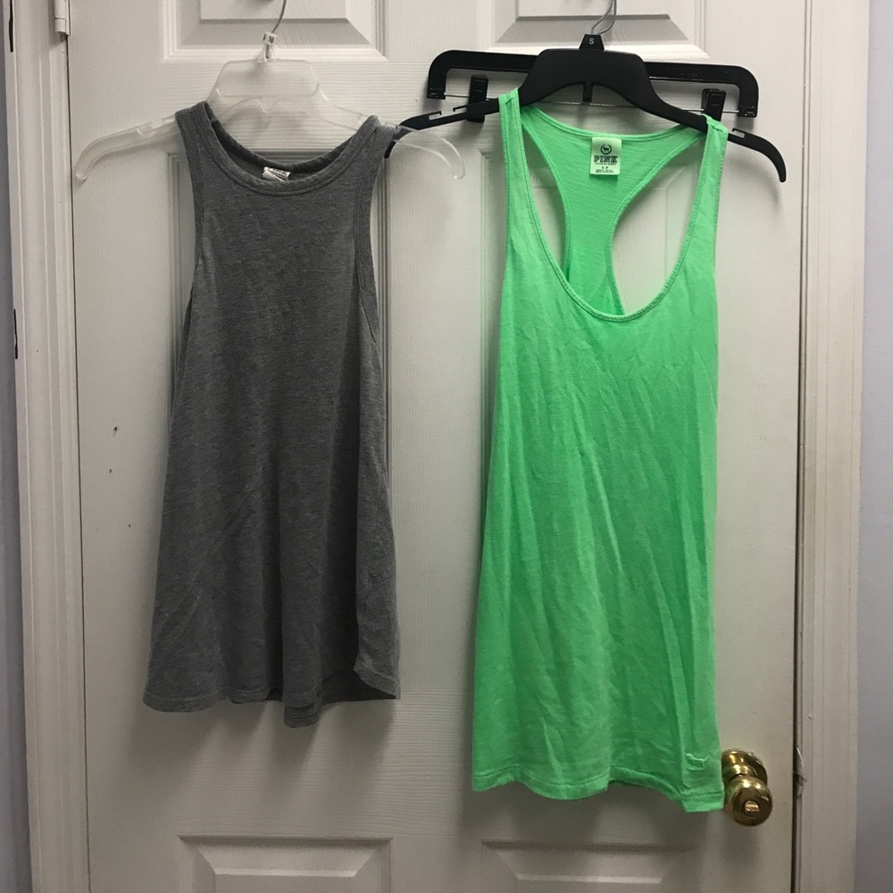 VS PINK tank tops