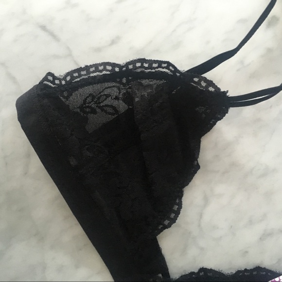 "Dalia" ll Black Lace Bralette - Picture 4 of 4